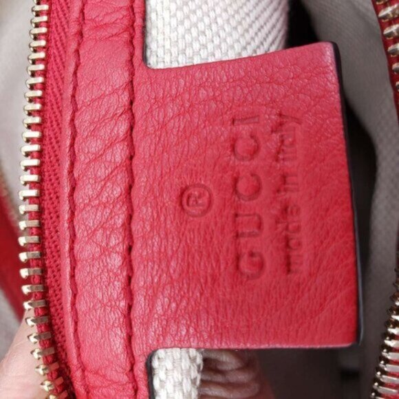 Gucci GG Soho Red Shoulder Bag 585-081825 - Picture 12 of 14